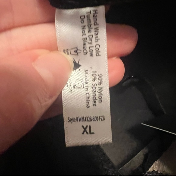 Fredericks of Hollywood Finley black lace bra size M and XL NWT - Picture 7 of 8